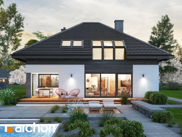 Проект дома Дом в аметистах (Г2) - 2 С мансардным этажом дома в Киеве