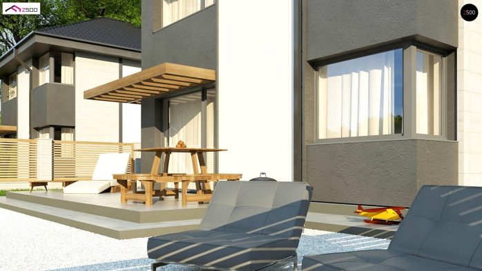 Проект дома U276 - 6 Двухэтажные дома в Киеве