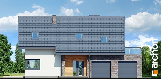 Проект дома Дом в брунерах (Г2) - 3 С мансардным этажом дома в Киеве