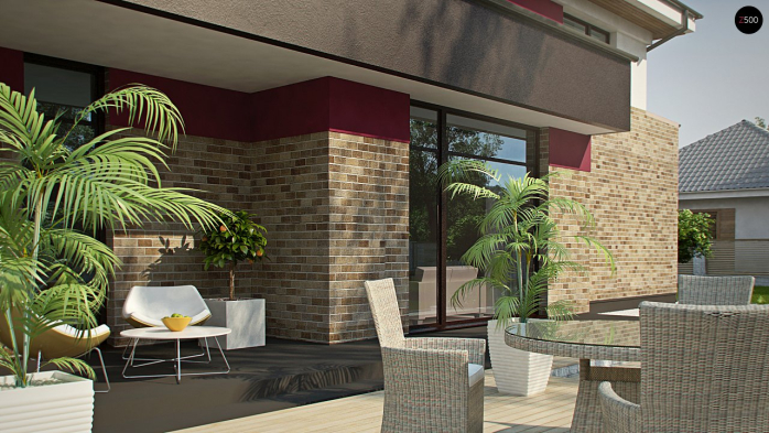 Проект дома Ux61 - 7 Двухэтажные дома в Киеве