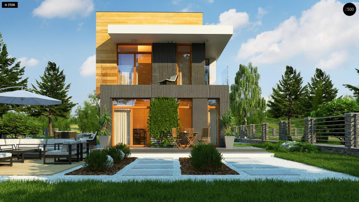 Проект дома U397 - 5 Двухэтажные дома в Киеве