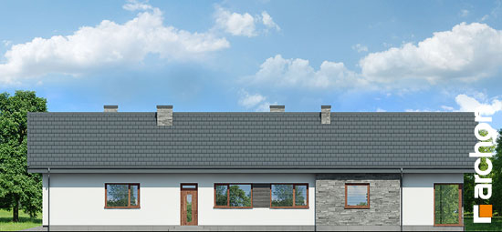 Проект дома Дом в кливиях 6 (Г2) - 4 Одноэтажные дома в Киеве