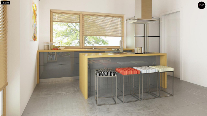 Проект дома Ux54 - 7 Двухэтажные дома в Киеве