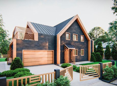 Проект дома U555