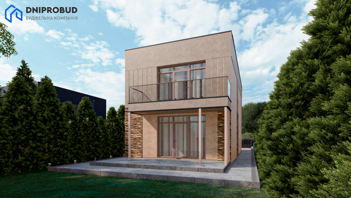 Проект дома Db 19 - 6 Двухэтажные дома в Киеве