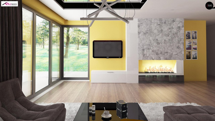 Проект дома Ux139 - 8 Двухэтажные дома в Киеве