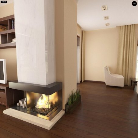 Проект дома U18 k - 9 С мансардным этажом дома в Киеве