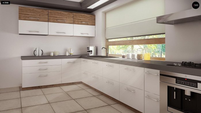 Проект дома U41 GP - 6 Одноэтажные дома в Киеве