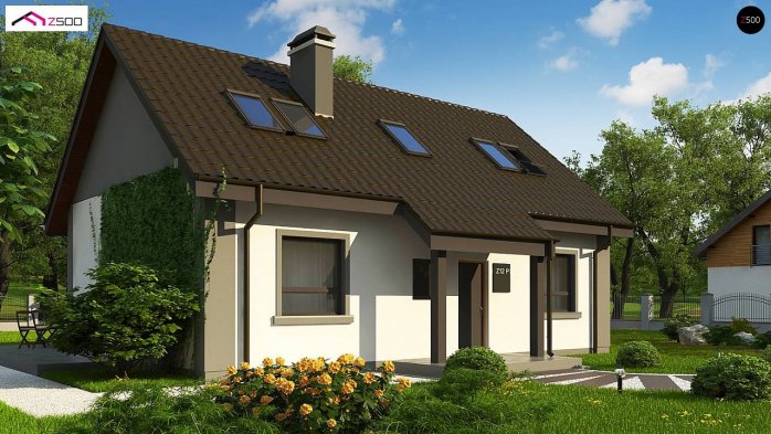 Проект дома U12 P - 3 С мансардным этажом дома в Киеве