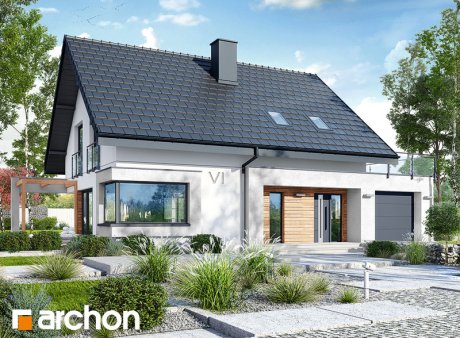 Проект дома Дом в изопируме 4