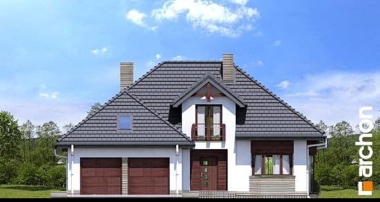 Проект дома Дом в калатеях 2 - 3 С мансардным этажом дома в Киеве