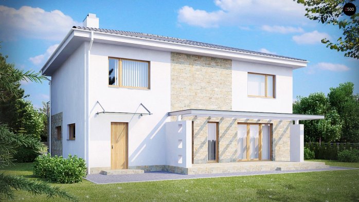 Проект дома Ux4 - 2 Двухэтажные дома в Киеве