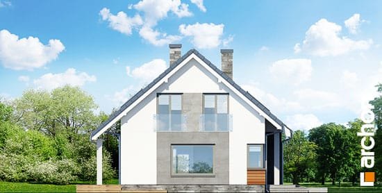 Проект дома Дом в гейджее (П) - 5 С мансардным этажом дома в Киеве