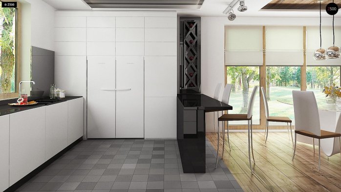 Проект дома U67 - 9 С мансардным этажом дома в Киеве