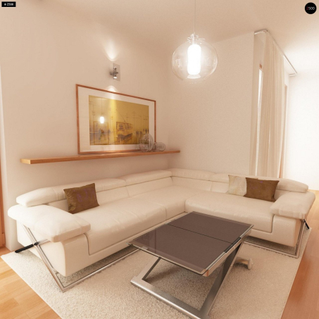 Проект дома Ub4 - 8 С мансардным этажом дома в Киеве