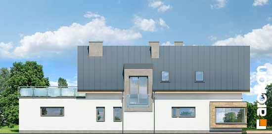 Проект дома Дом в карри 2 - 6 С мансардным этажом дома в Киеве