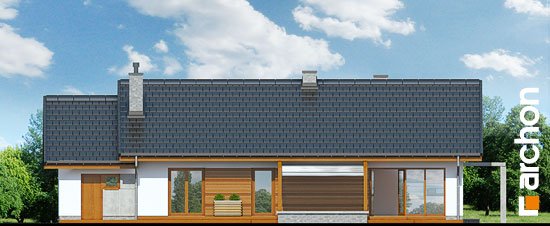 Проект дома Дом в мекинтошах - 6 Одноэтажные дома в Киеве