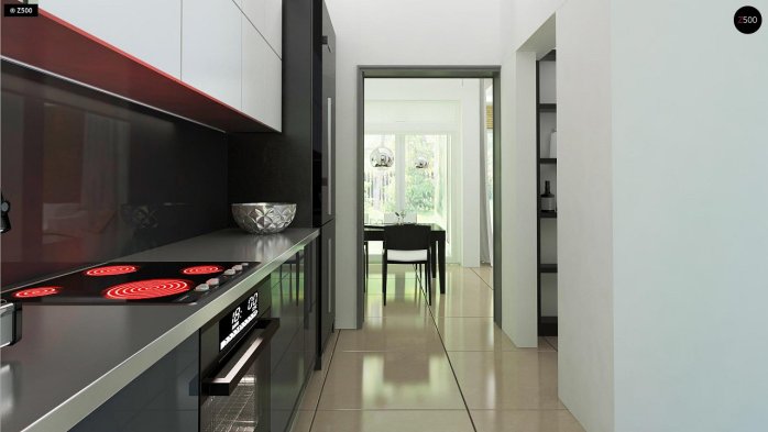 Проект дома U284 GP2 - 12 С мансардным этажом дома в Киеве