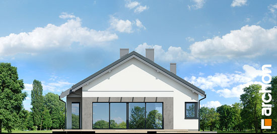 Проект дома Дом в пеперомиях 2 - 5 Одноэтажные дома в Киеве