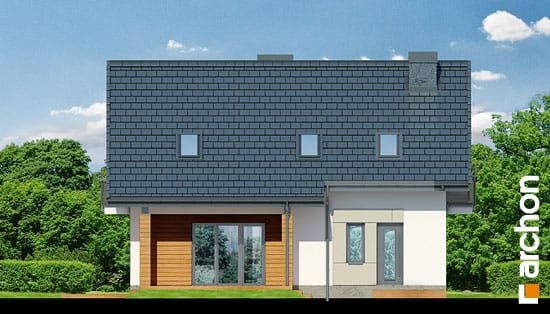 Проект дома Дом в яблонках 4  - 6 С мансардным этажом дома в Киеве