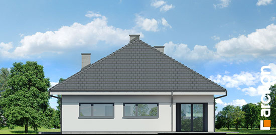 Проект дома Дом в ренклодах 4 - 6 Одноэтажные дома в Киеве