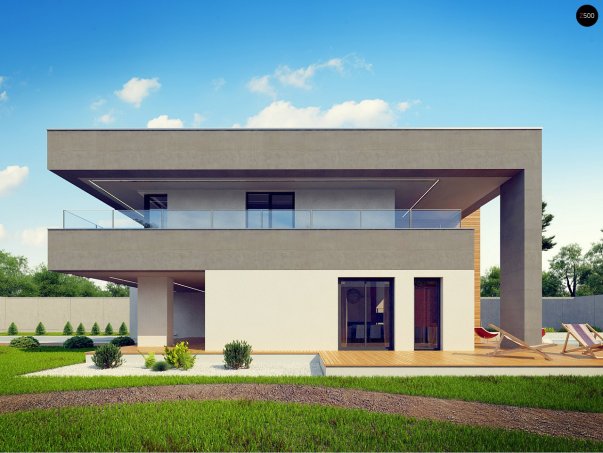 Проект дома Ux108 - 5 Двухэтажные дома в Киеве