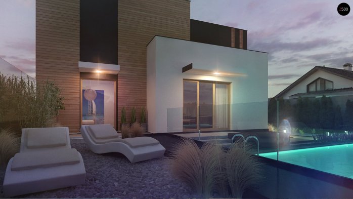 Проект дома Ux120 - 2 Двухэтажные дома в Киеве