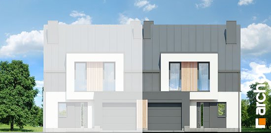 Проект дома Дом в клематисах 27 (Б) - 3 С мансардным этажом дома в Киеве