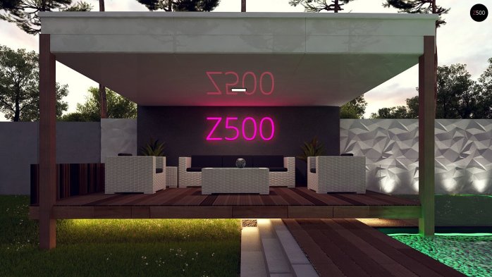 Проект дома Ux124 - 13 Двухэтажные дома в Киеве