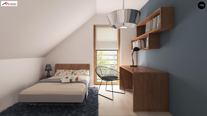 Проект дома U217 - 11 С мансардным этажом дома в Киеве