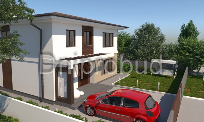 Проект дома Db 7 - 6 Двухэтажные дома в Киеве