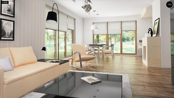 Проект дома U223 - 7 С мансардным этажом дома в Киеве