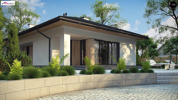 Проект дома U354 - 4 Одноэтажные дома в Киеве
