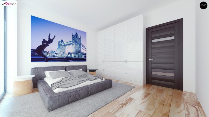 Проект дома Ux67 - 17 Одноэтажные дома в Киеве