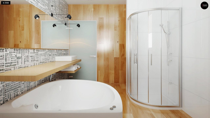 Проект дома Ux114 - 19 Двухэтажные дома в Киеве