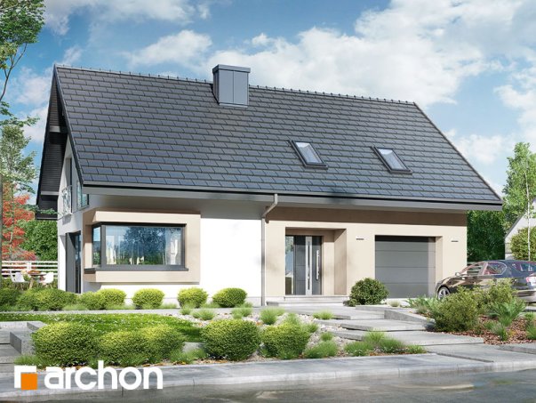 Проект дома Дом в изопируме 3 - 1 С мансардным этажом дома в Киеве