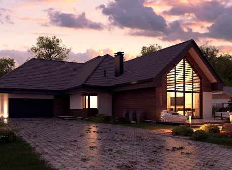 Проект дома U402 B+