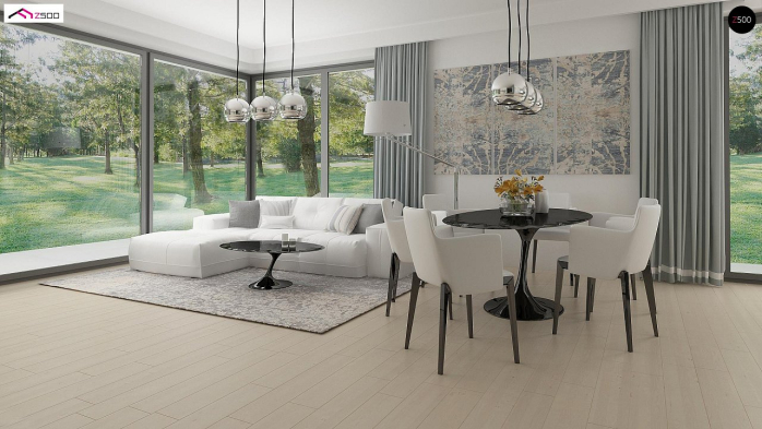 Проєкт будинку U390 - Одноповерхові дома у Києві