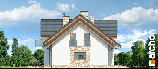 Проект дома Дом в каннах 4 (Г2) - 5 С мансардным этажом дома в Киеве