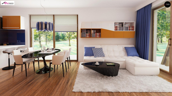 Проект дома U308 - 15 Одноэтажные дома в Киеве