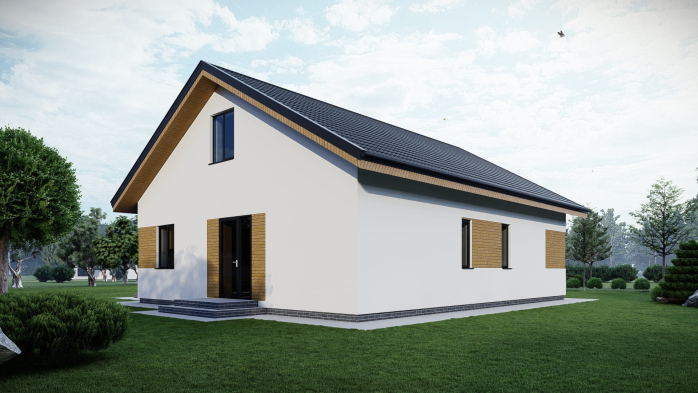 Проект дома DBT 575 - 2 Одноэтажные дома в Киеве