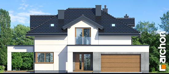 Проект дома Вилла Миранда 9 (Г2) - 3 С мансардным этажом дома в Киеве