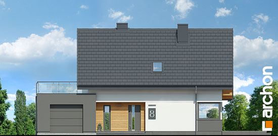 Проект дома Дом в малиновках (Г) - 3 С мансардным этажом дома в Киеве