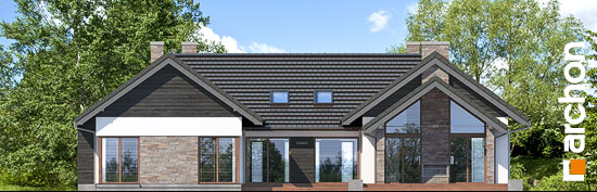 Проект дома Дом в кливиях 4 (Г2) - 6 С мансардным этажом дома в Киеве