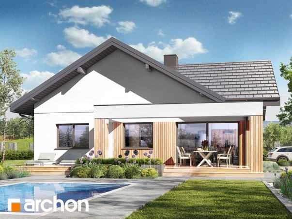 Проект дома Дом в сирени 11 (Г2) - 2 Одноэтажные дома в Киеве