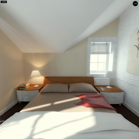 Проєкт будинку U3 - З мансардним поверхом дома у Києві