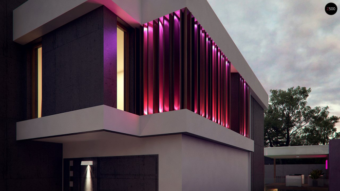 Проект дома Ux124 - 5 Двухэтажные дома в Киеве