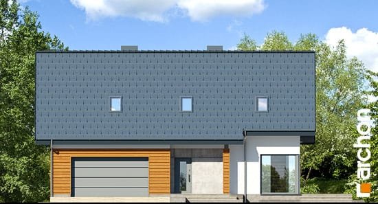 Проект дома Дом в яблонках 3 (Г2) - 3 С мансардным этажом дома в Киеве