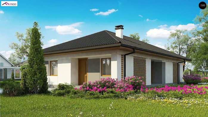 Проєкт будинку U328 - Одноповерхові дома у Києві