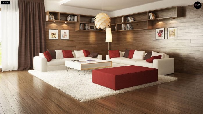 Проект дома Ux101 - 12 Одноэтажные дома в Киеве